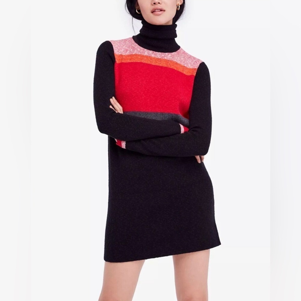 Free People Dress Women’s XS Winter Break Sweater Dress - Picture 3 of 12